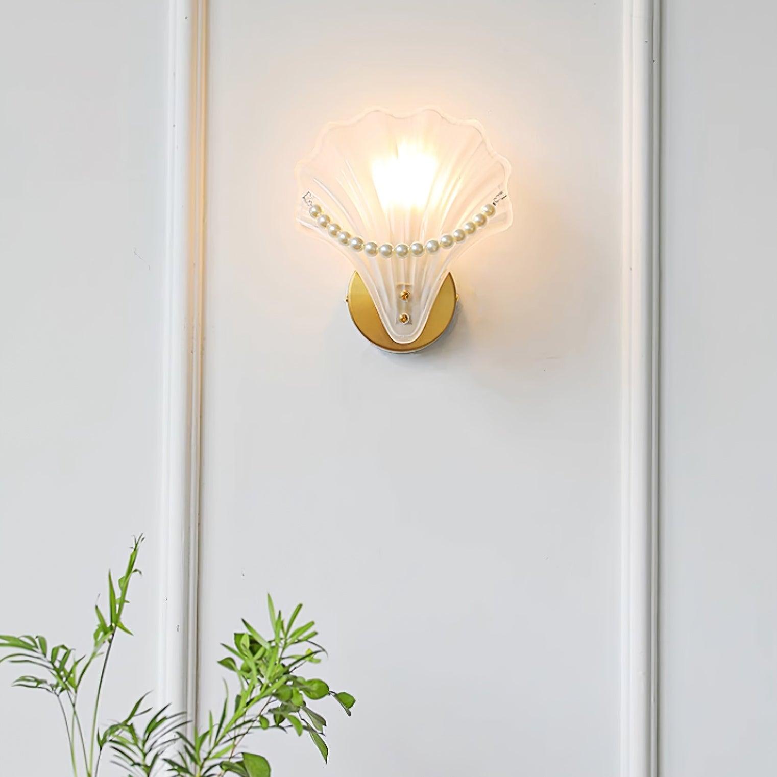 Pearl Shell Wall Lamp - Loonglight