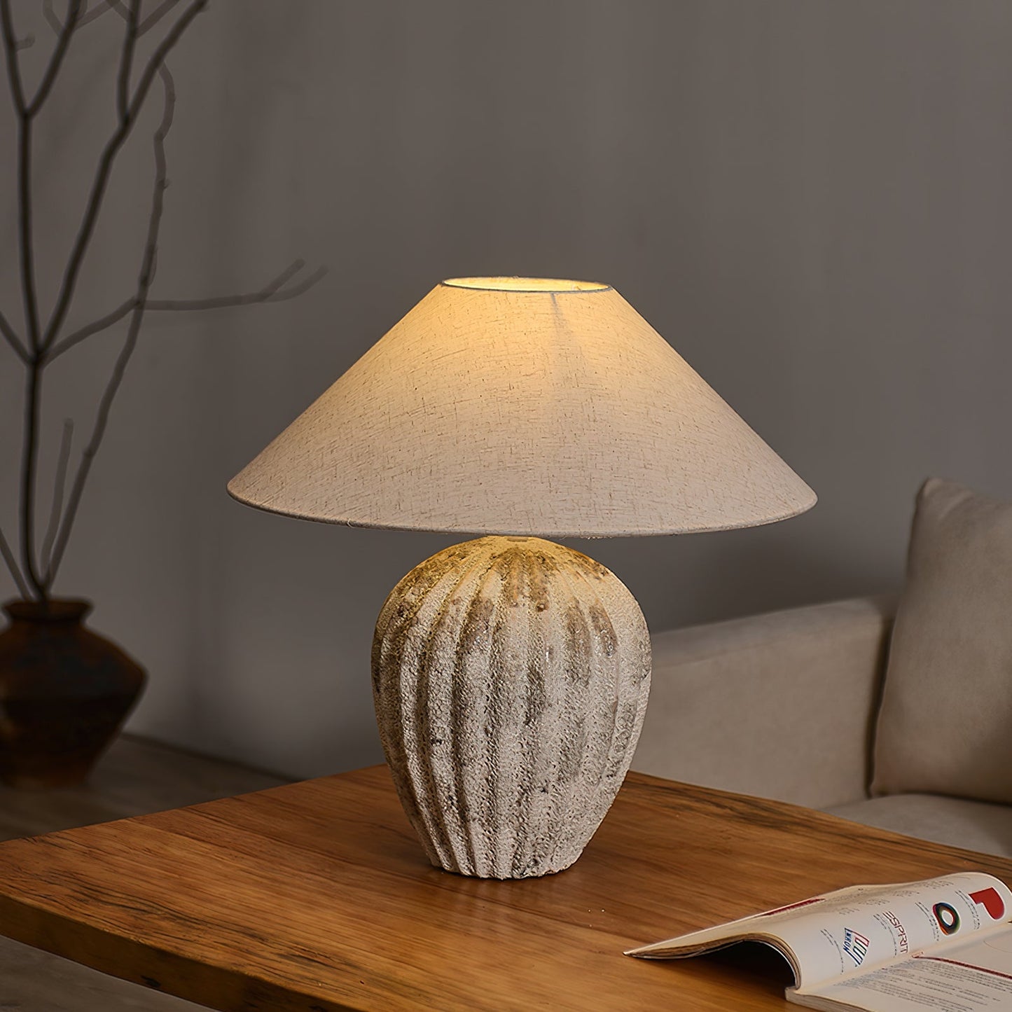 Pelia Ceramics Table Light