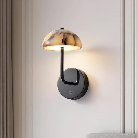 Penta Marble Mushroom Wall Lamp - Loonglight