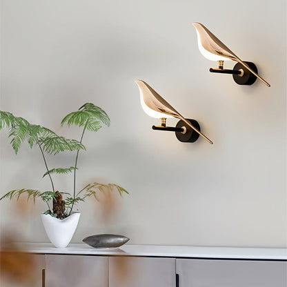 Perch Bird Wall Lamp - Loonglight