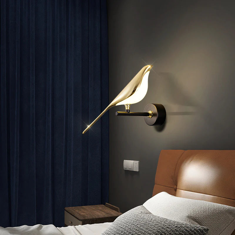Perch Bird Wall Lamp - Loonglight