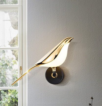 Perch Bird Wall Lamp - Loonglight