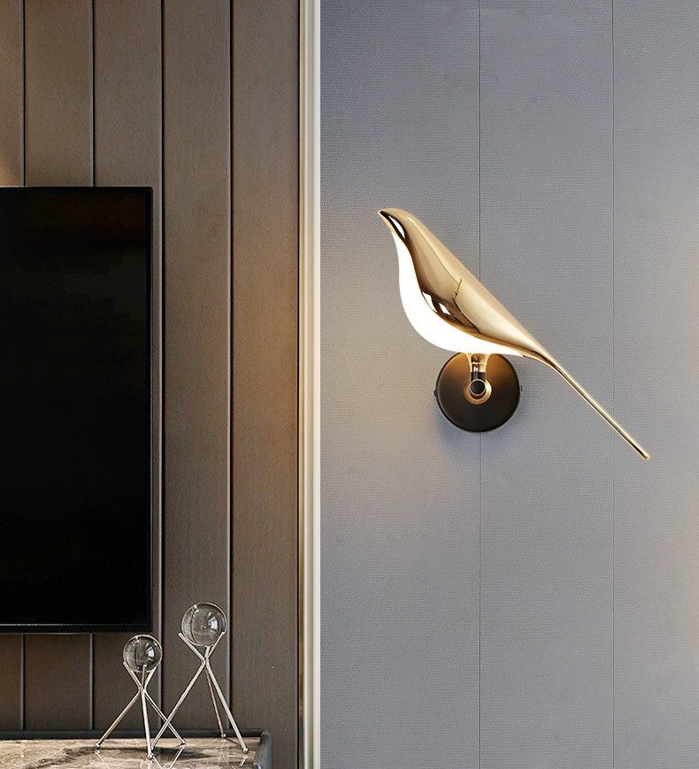 Perch Bird Wall Lamp - Loonglight