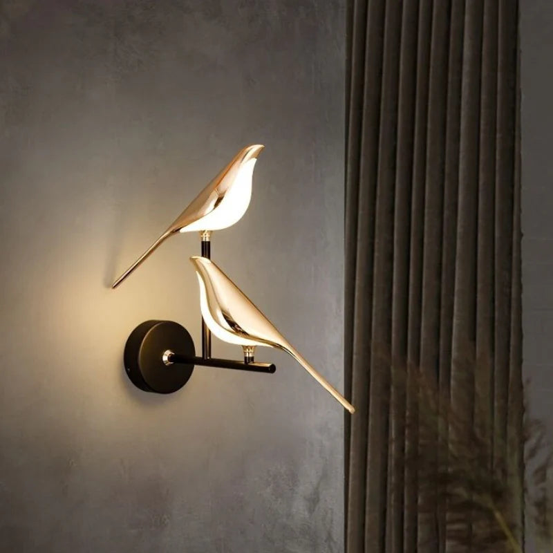 Perch Bird Wall Lamp - Loonglight