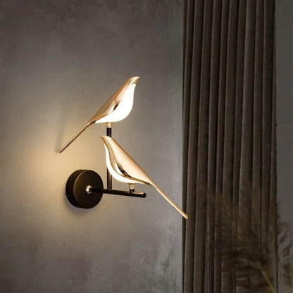Perch Bird Wall Lamp - Loonglight