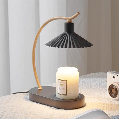 Perla Pleated Table Lamp - Loonglight