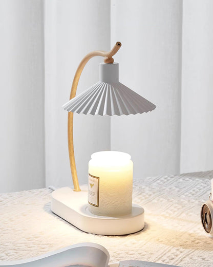 Perla Pleated Table Lamp - Loonglight
