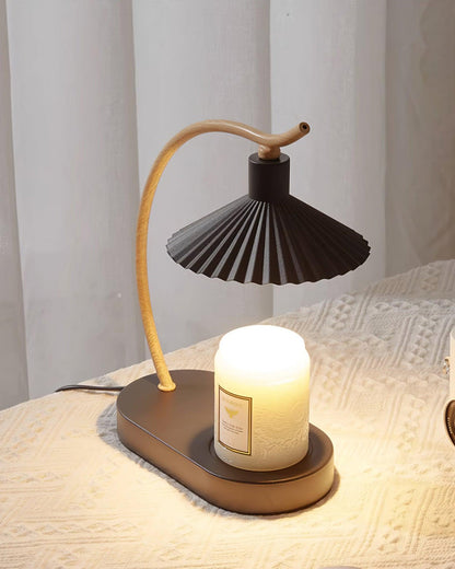 Perla Pleated Table Lamp - Loonglight