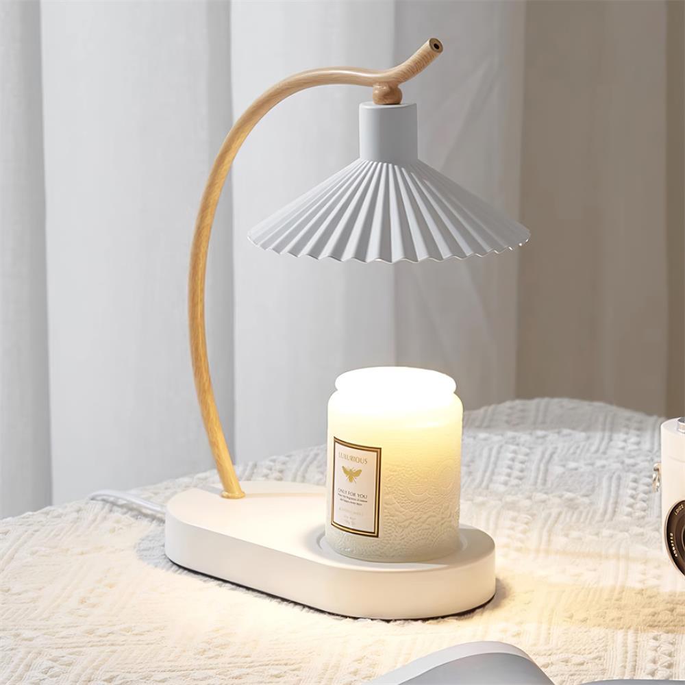 Perla Pleated Table Lamp - Loonglight