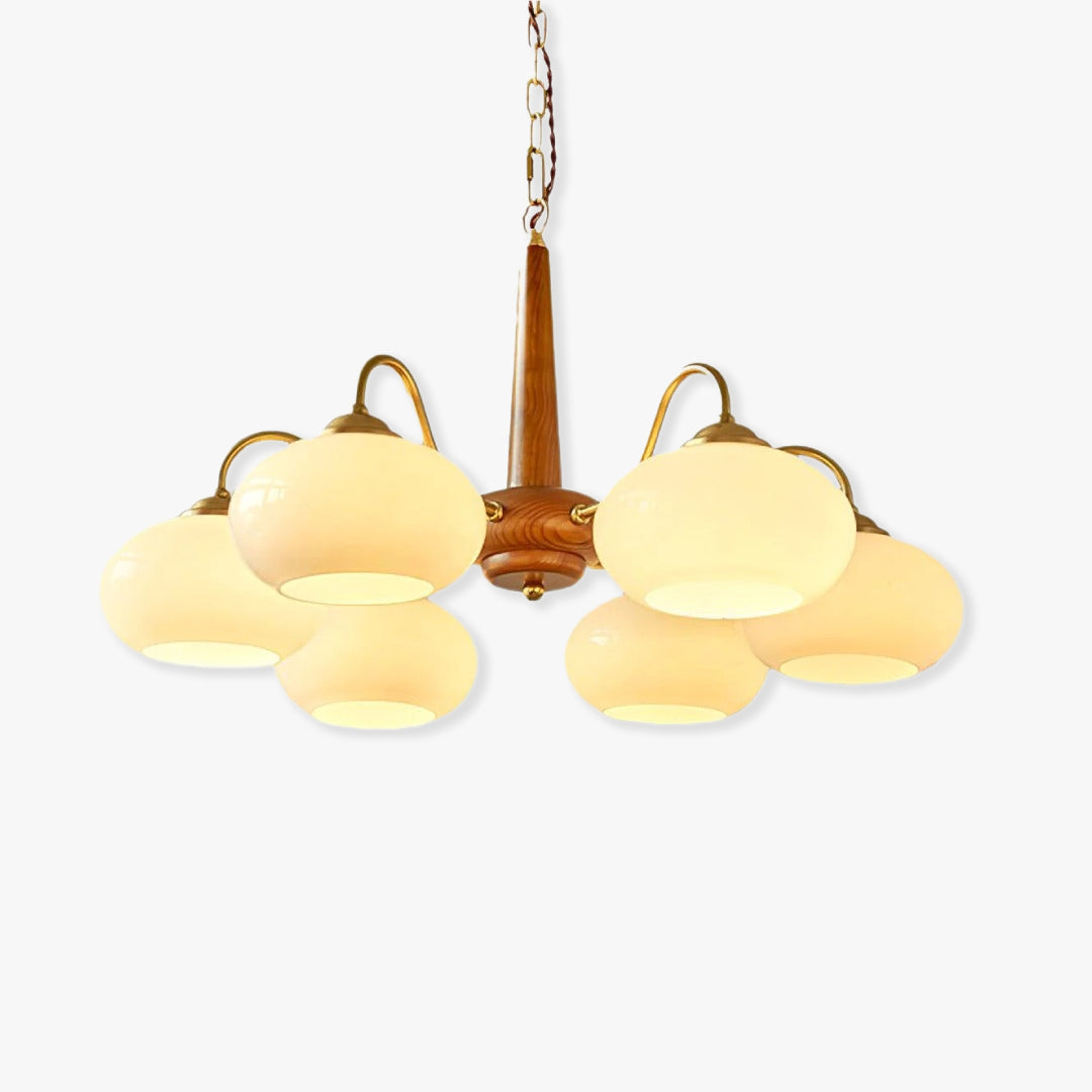 Persimmon Chandelier - Loonglight