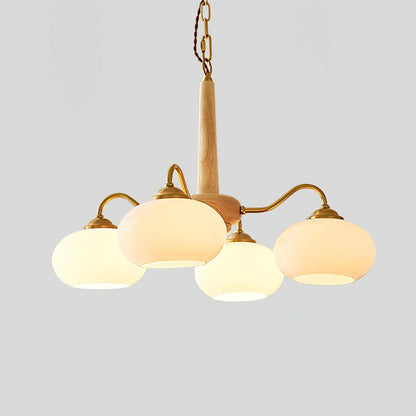 Persimmon Chandelier - Loonglight