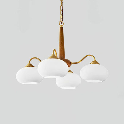 Persimmon Chandelier - Loonglight