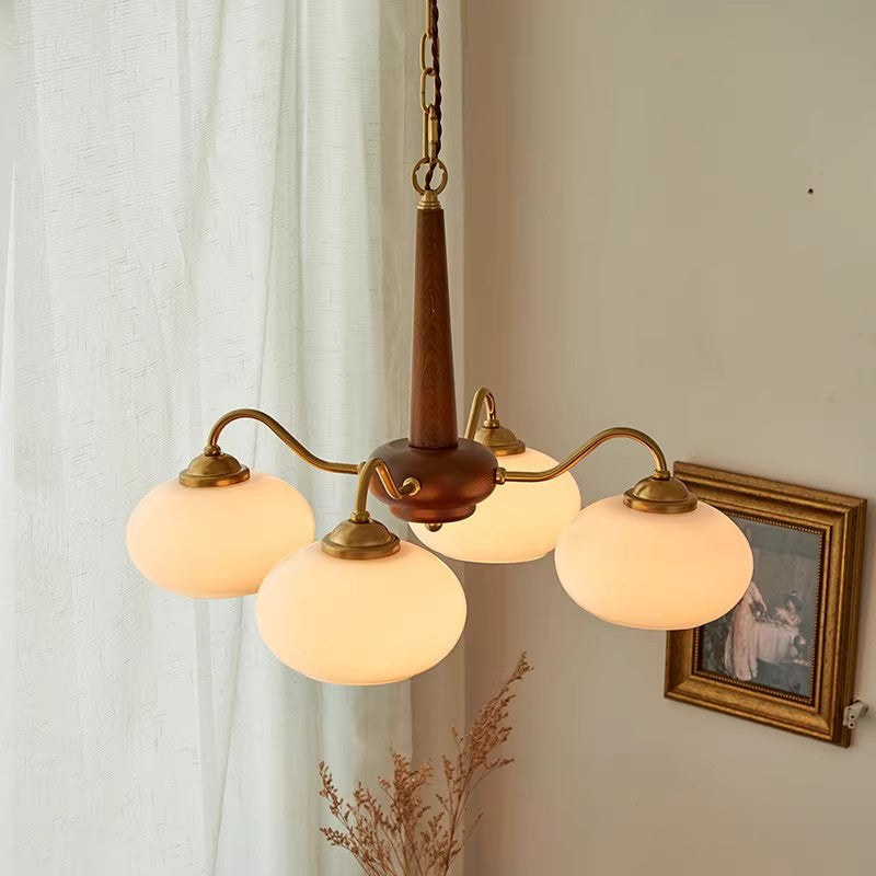 Persimmon Chandelier - Loonglight