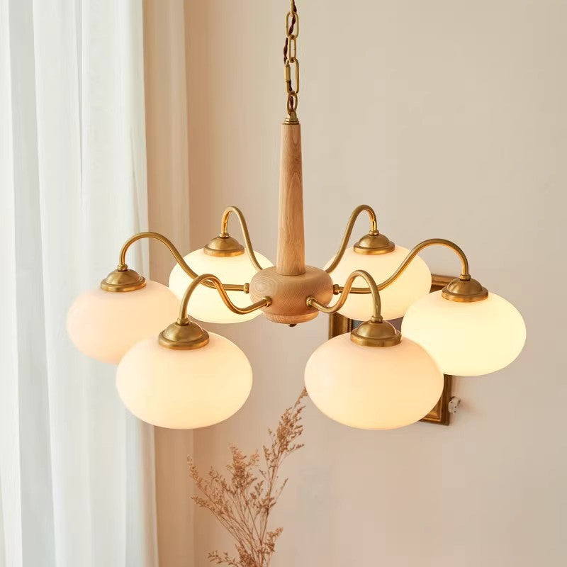 Persimmon Chandelier - Loonglight