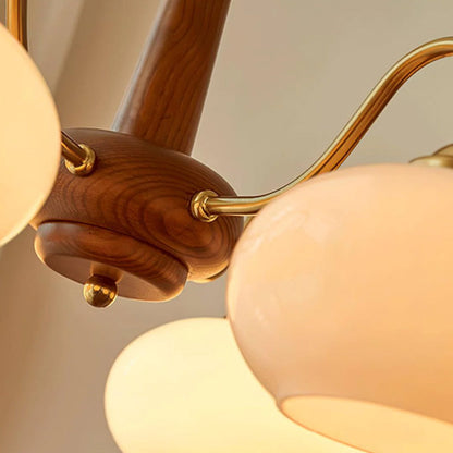 Persimmon Chandelier - Loonglight