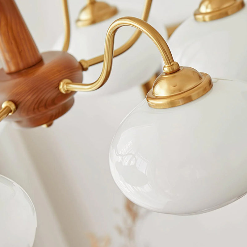 Persimmon Chandelier - Loonglight