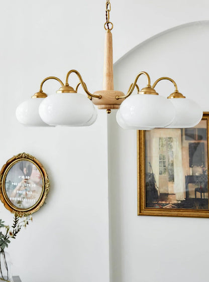 Persimmon Chandelier - Loonglight