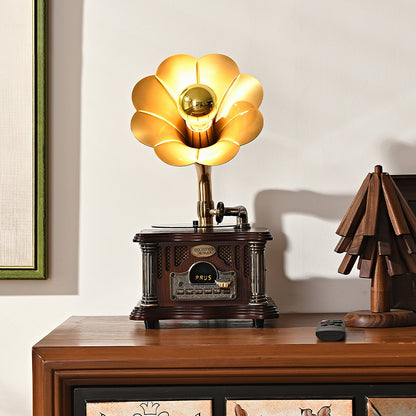 Phonograph Table Lamp - Loonglight