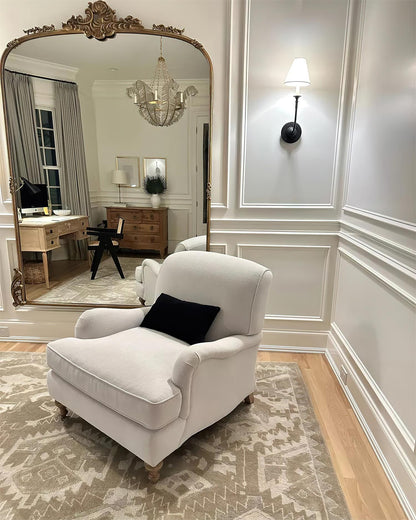 Piaf Classic Fabric Shade Wall Lamp