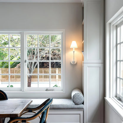 Piaf Classic Fabric Shade Wall Lamp