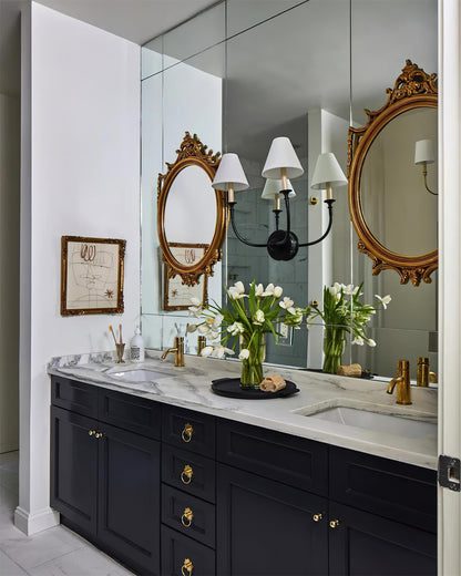 Piaf Classic Fabric Shade Wall Lamp