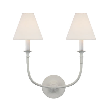 Piaf Classic Fabric Shade Wall Lamp