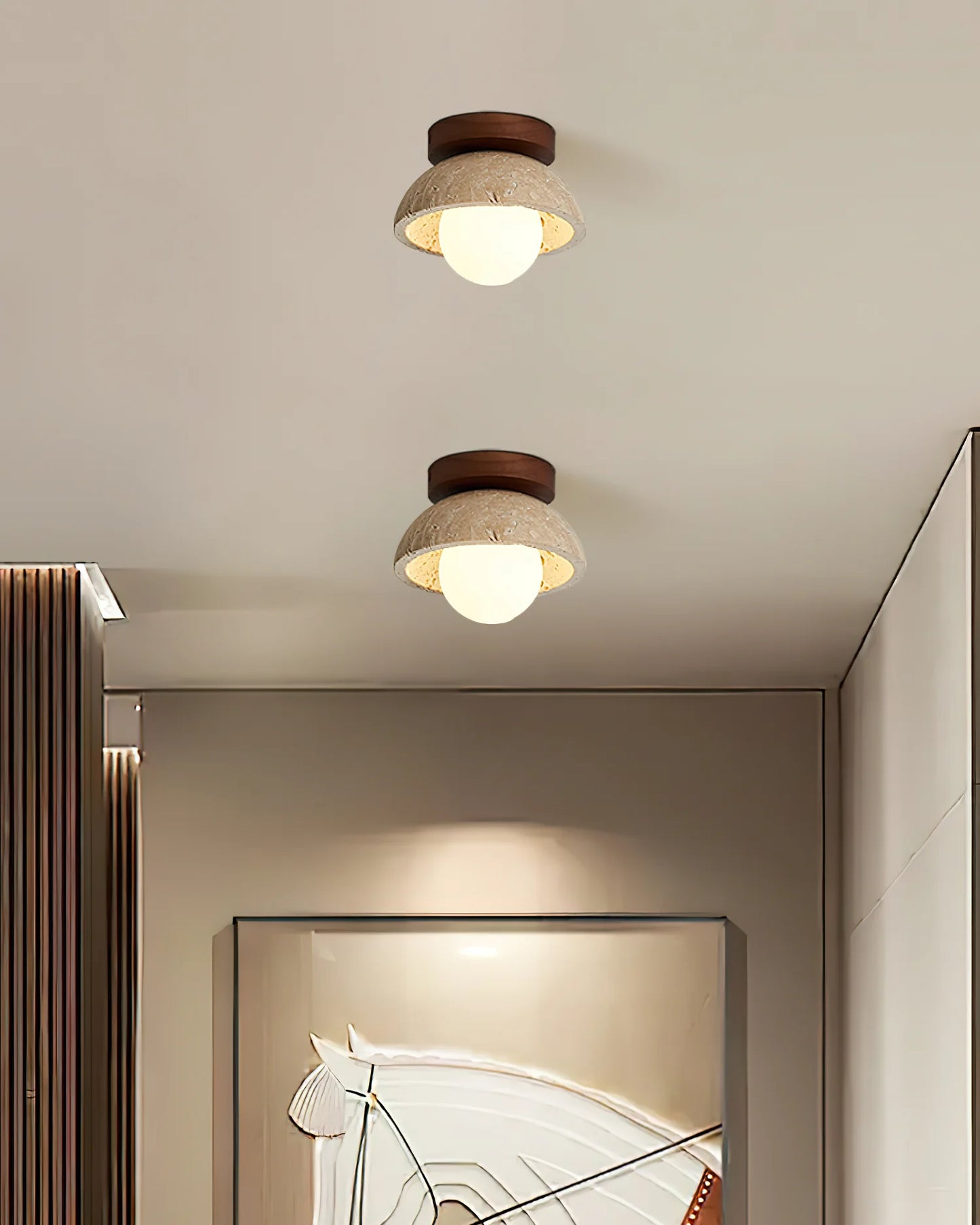 Piedra Ceiling Light - Loonglight