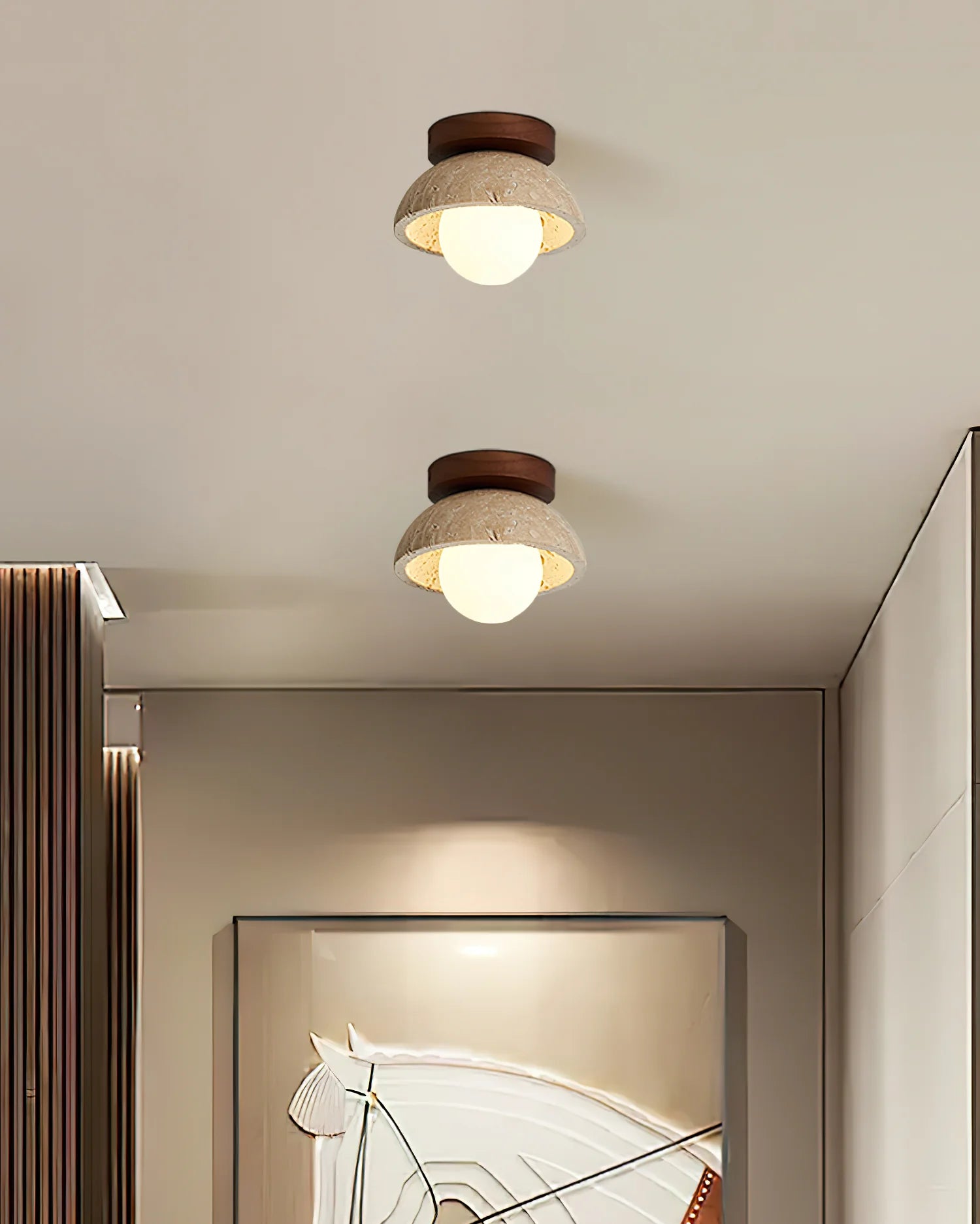 Piedra Ceiling Light - Loonglight
