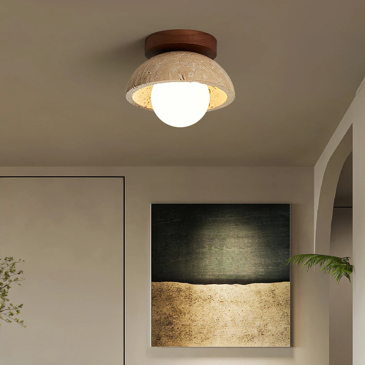 Piedra Ceiling Light - Loonglight