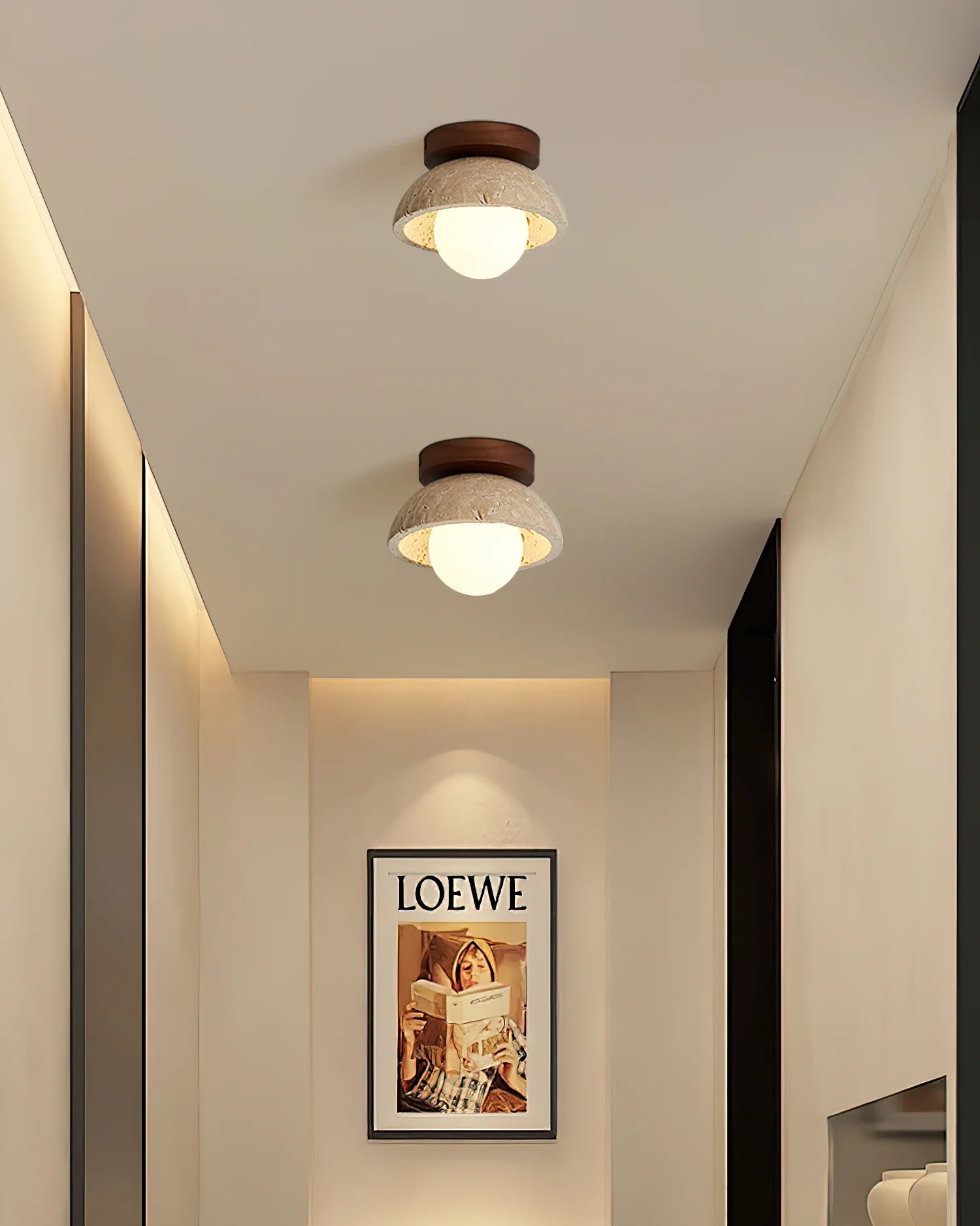 Piedra Ceiling Light - Loonglight