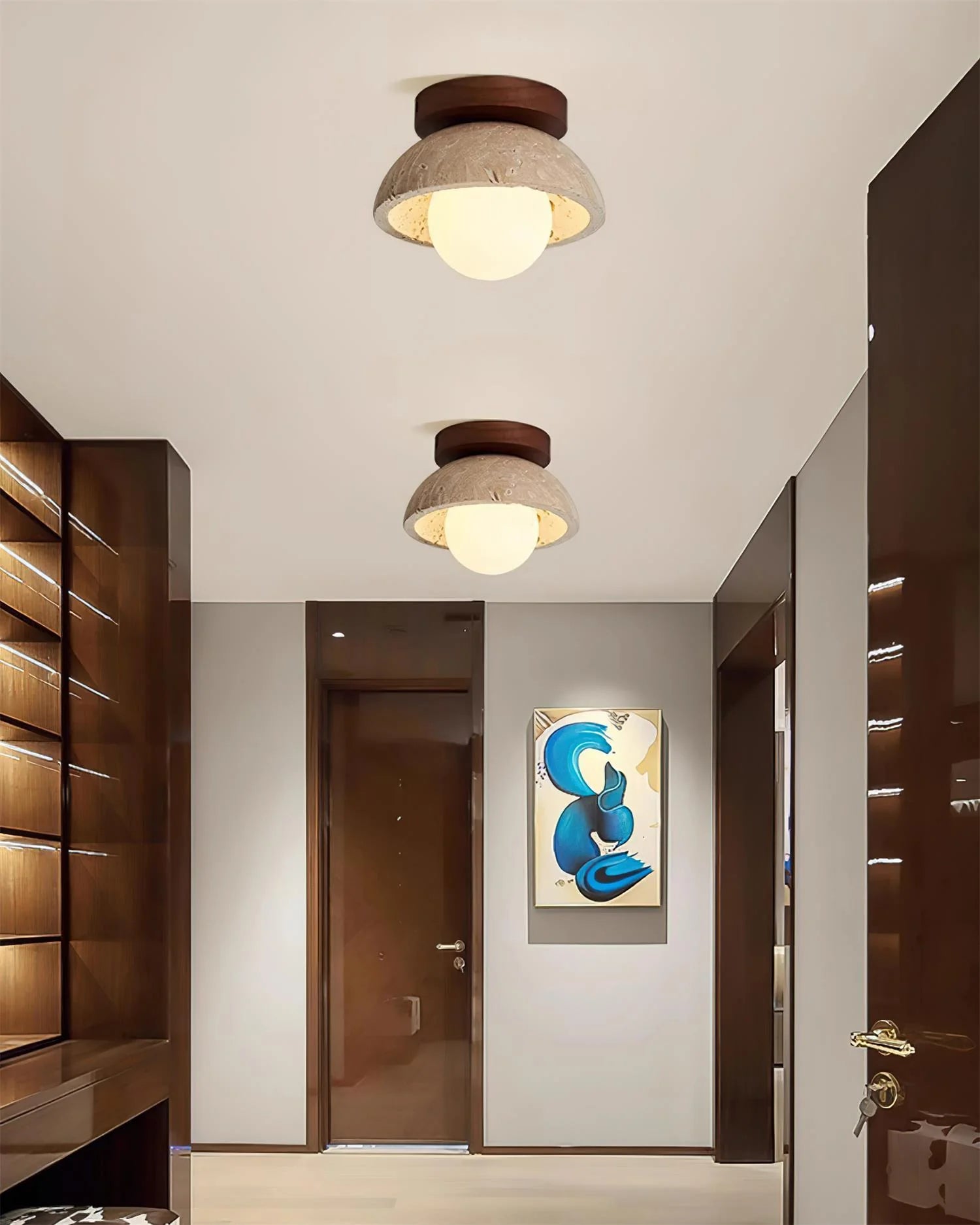 Piedra Ceiling Light - Loonglight