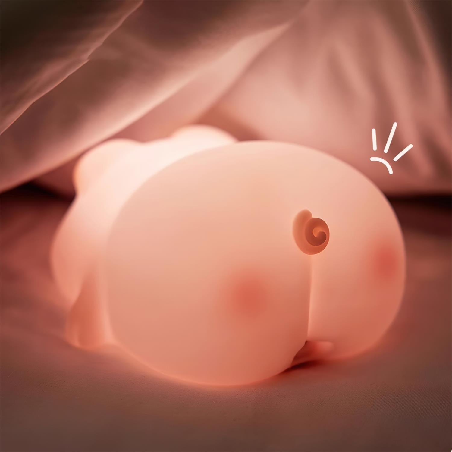 Pig Small Night Light - Loonglight