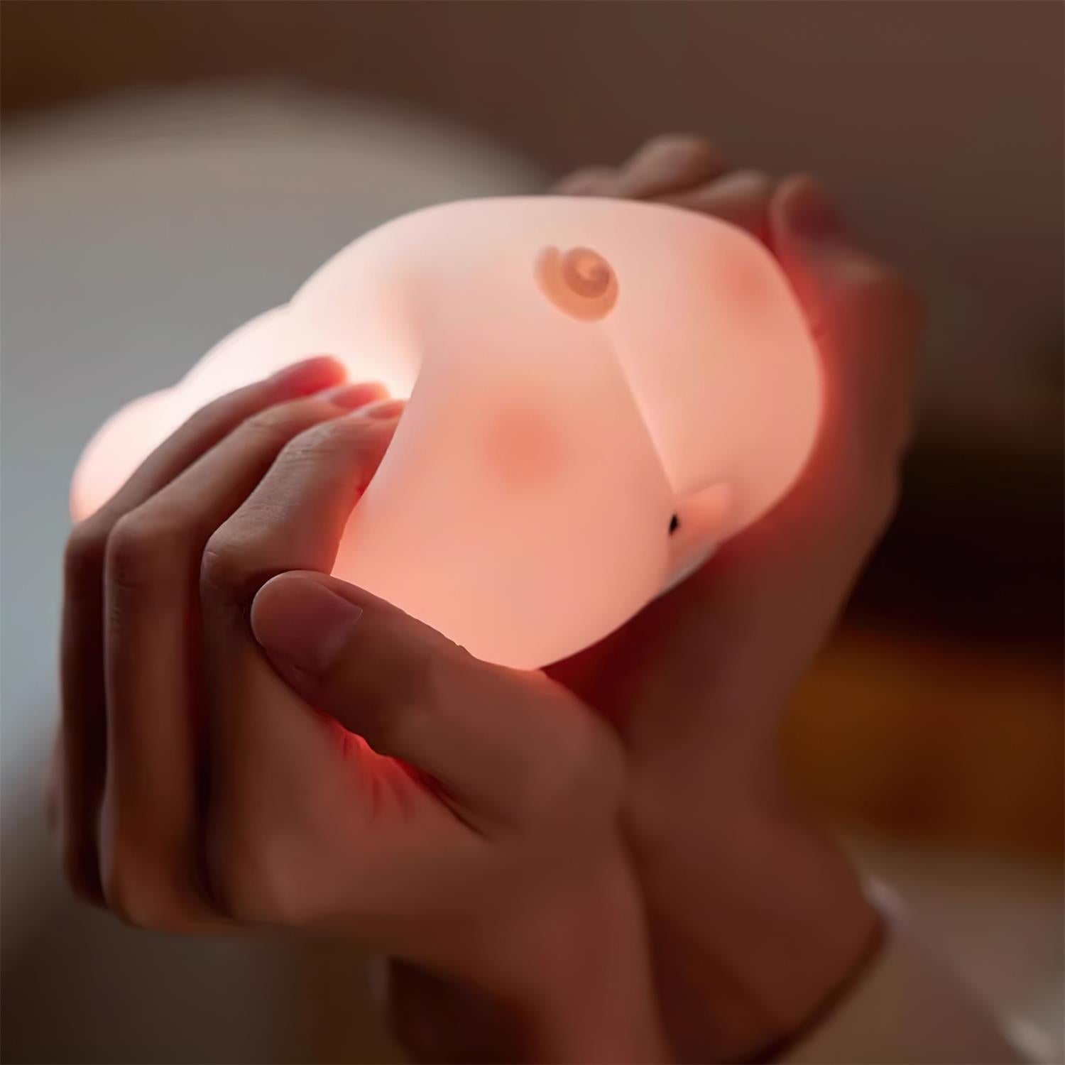 Pig Small Night Light - Loonglight
