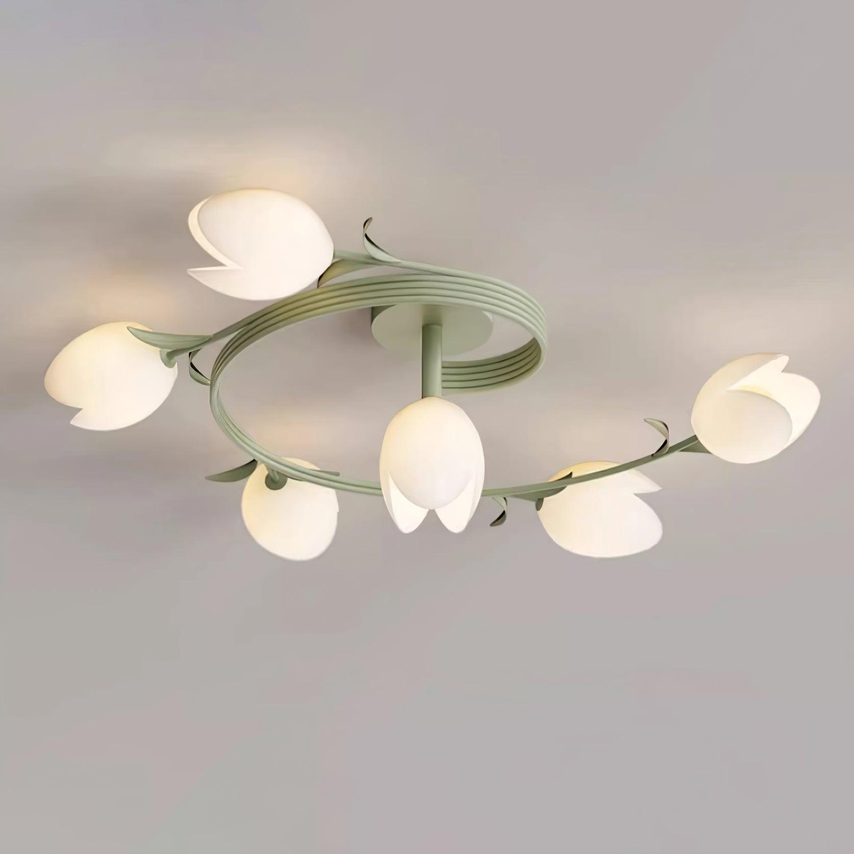 Pistachio Ceiling Light - Loonglight