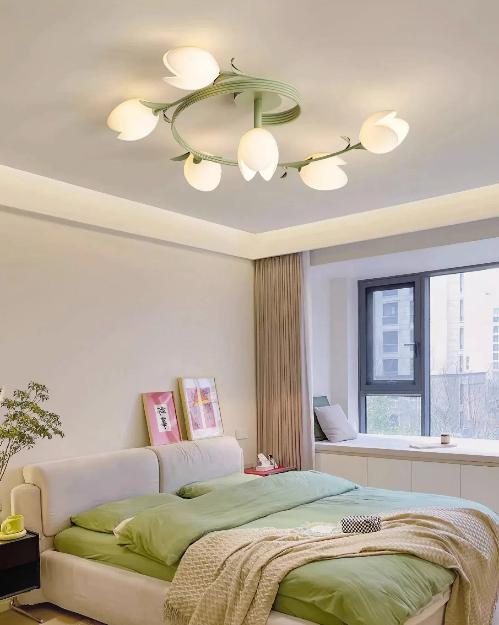 Pistachio Ceiling Light - Loonglight