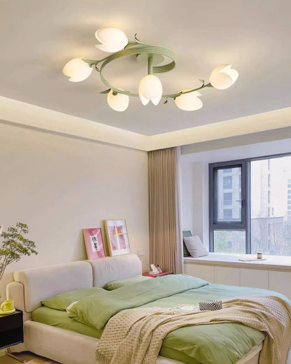 Pistachio Ceiling Light - Loonglight