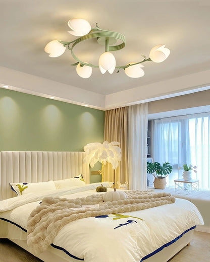 Pistachio Ceiling Light - Loonglight
