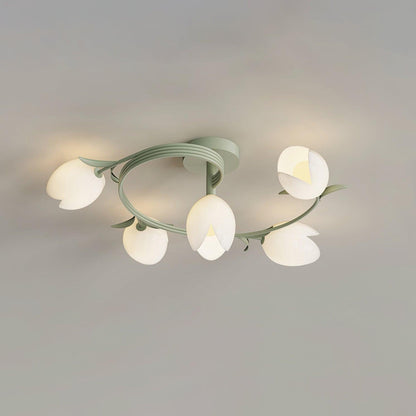 Pistachio Ceiling Light - Loonglight