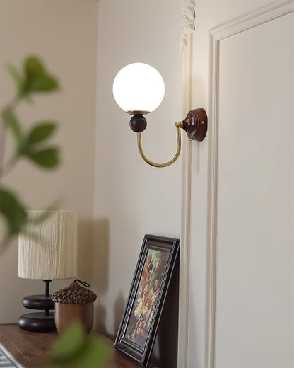 Pittock Wood Wall Lamp