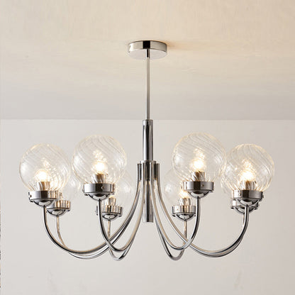 Planetary Glass Bulb Chandelier - Loonglight