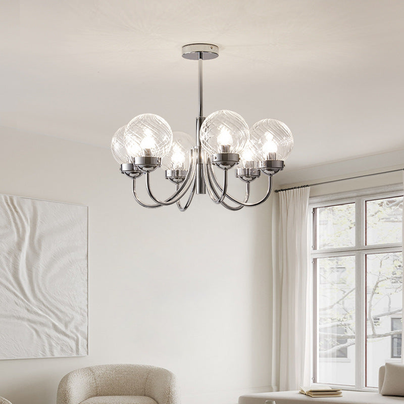 Planetary Glass Bulb Chandelier - Loonglight