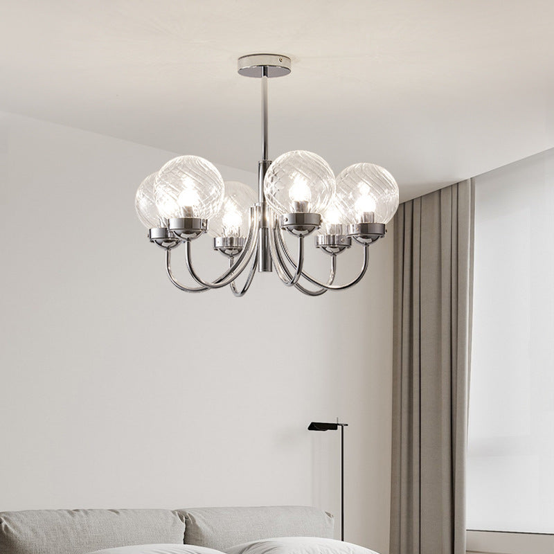 Planetary Glass Bulb Chandelier - Loonglight