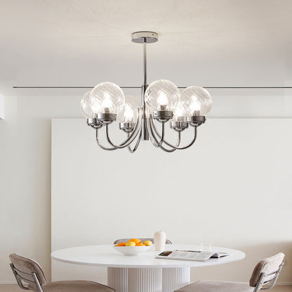 Planetary Glass Bulb Chandelier - Loonglight