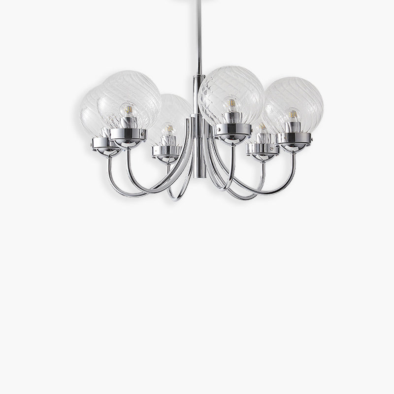 Planetary Glass Bulb Chandelier - Loonglight