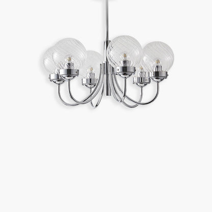 Planetary Glass Bulb Chandelier - Loonglight