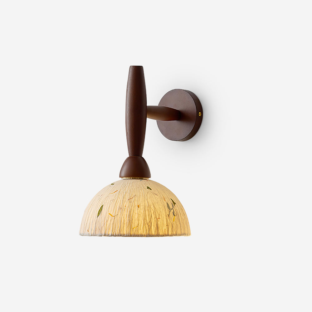 Playa Wood & Rice Paper Wall Lamp
