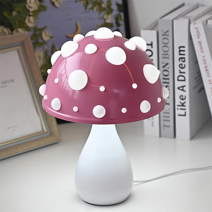 Poisonous Mushrooms Table Lamp - Loonglight