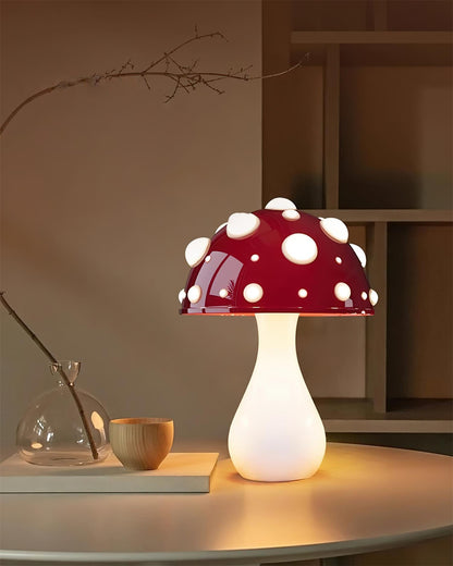 Poisonous Mushrooms Table Lamp - Loonglight