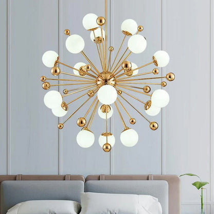 Polished Satellite Chandelier - Loonglight