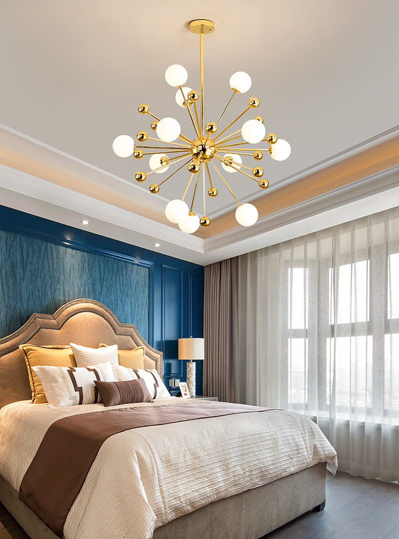 Polished Satellite Chandelier - Loonglight